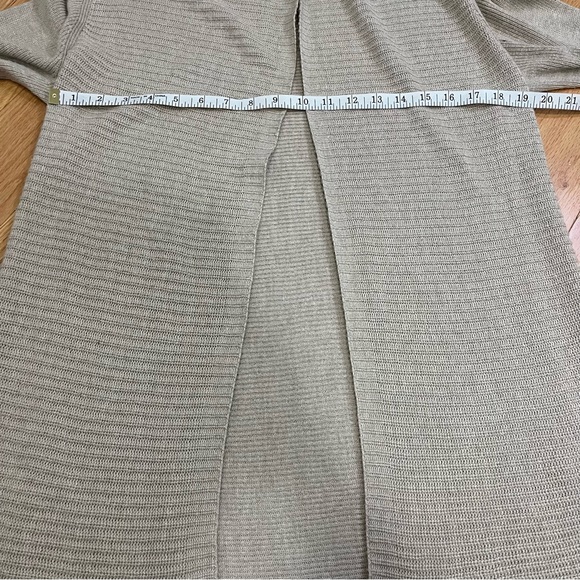 J. Jill Ribbed Cotton Blend Long Cardigan - Picture 10 of 10